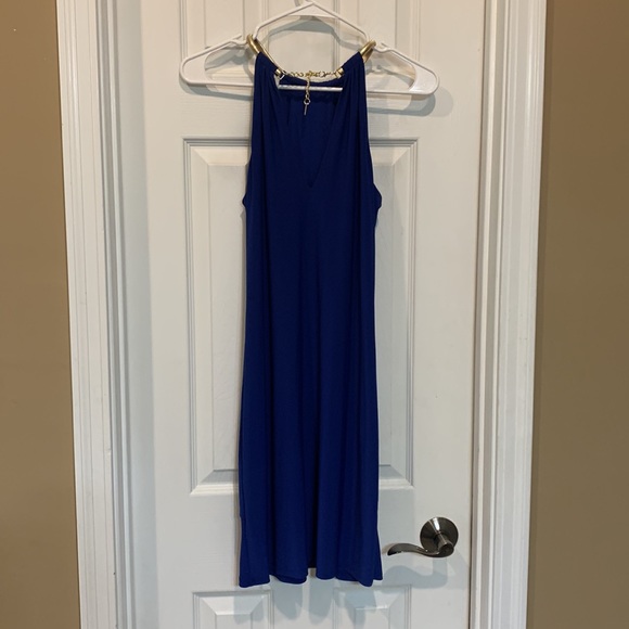 Kensie Royal Blue Dress - Picture 3 of 6